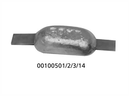 Lasanode Voor Romp, Zink, 1kg - 00100501 05 small - 00100501