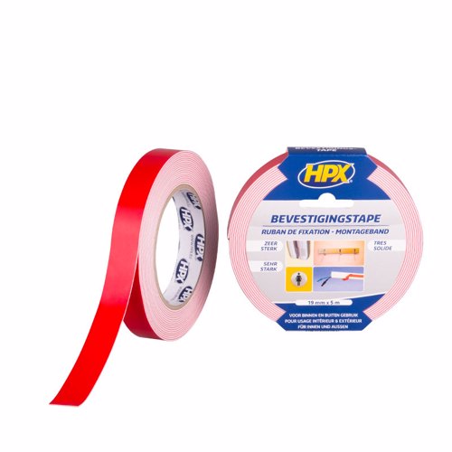 Mirror mounting tape - wit 19mm x 25M - 00105013 01 small - 00105013