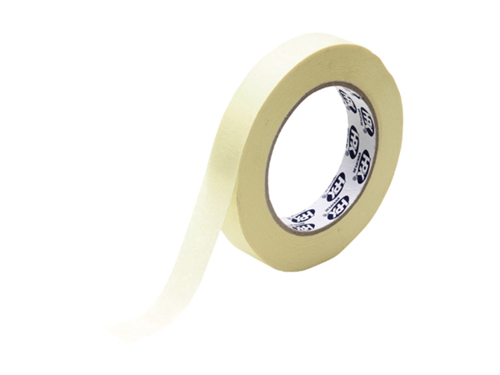Afplakband 60&deg;C - wit cr&egrave;me 19mm x 50m - 00105034 01 small - 00105034