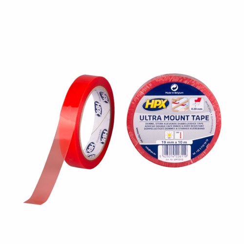 Ultra Mount bevestigingstape - transparant 19mm x 10m - 00105192 01 small - 00105192