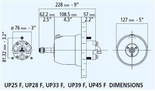 Ultraflex Stuurpomp UP45 F, Opbouw - 00122843 01 small - 00122843