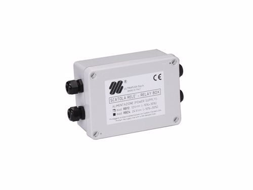 Relaiskast 12V t.b.v. Uflex luiklift - 00130154 01 small - 00130154