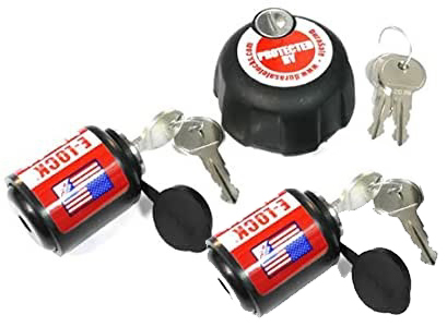 DuraSafe Combo EL7-2 - 2x E-Lock / RAM mount D en E ball, gelijksluitend - 00171005 1 - 00171005
