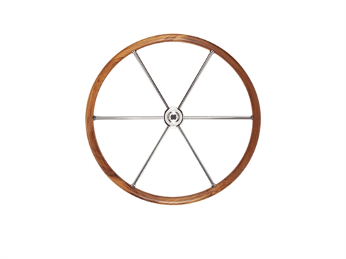 Ultraflex Stuurwiel V85 - Teak RVS spaken 500mm - 00183068 02 small - 00183068