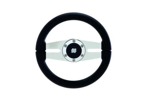 Ultraflex Stuurwiel GIANNUTRI B/SS - Zwart 280mm RVS spaken - 00183100 01 small - 00183100