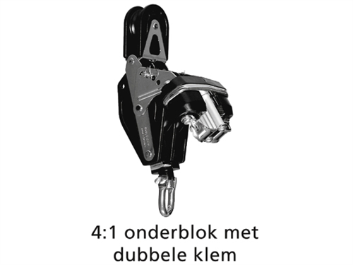 Easy Matic 1, 4:1 ratelonderblok+klem - 00207002 03 small - 00207002