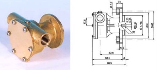 Technautic Koelwaterpomp - 00210528 01 small - 00210528