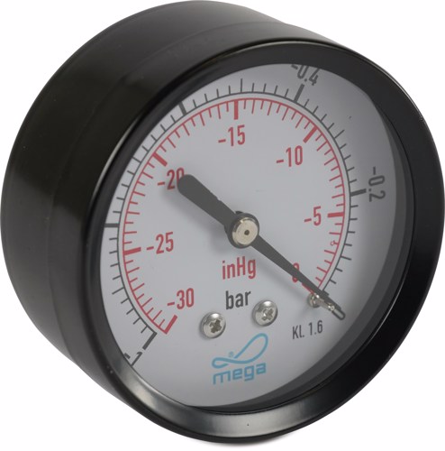 Manometer 1-6 Bar, 1/4" Achteraansluiting - 00280407 01 small - 00280407