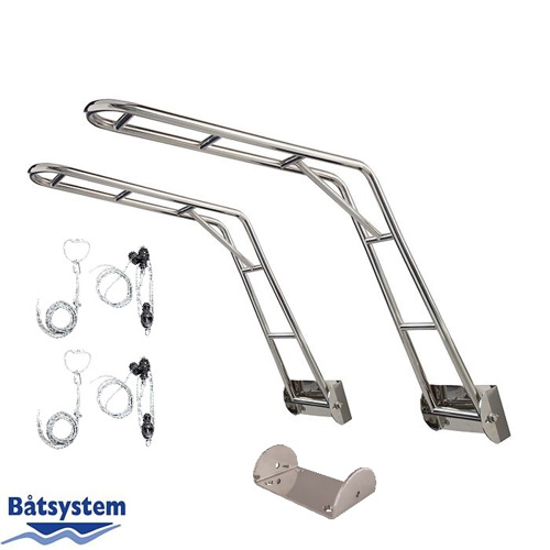 Batsystem Davit set DV32 voor rechte spiegel incl. blokken - 00302118 01 small - 00302118