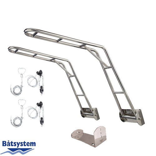 B&aring;tsystem Davit set DV32 voor ronde spiegel incl. blokken - 00302131 01 small - 00302131