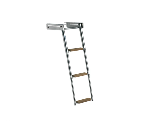 B&aring;tsystem Telesc. Trap, 3 Treden, Teak - 00302208 01 small - 00302208