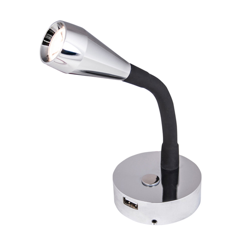 B&aring;tsystem SX1CBUSB LEIA SX1 Chroom/Zwart met USB - 00302217 01 small - 00302217
