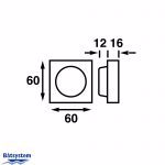 B&aring;tsystem Polaris BD1210RB Draai Dimmer Zwart - 00302222 03 small - 00302222