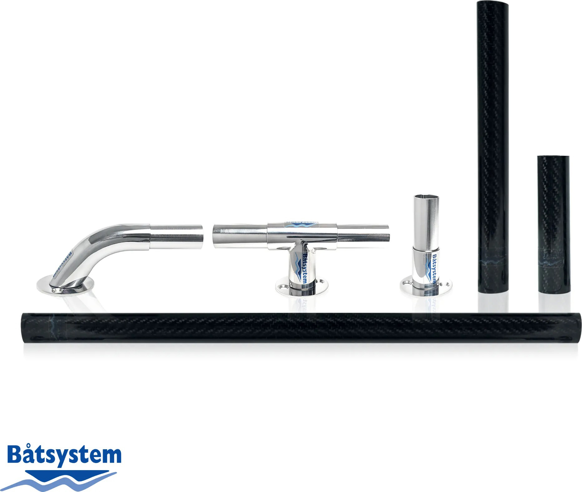 B&aring;tsystem Carbon pijp 125mm, modulair systeem - 00302240 6 - 00302240