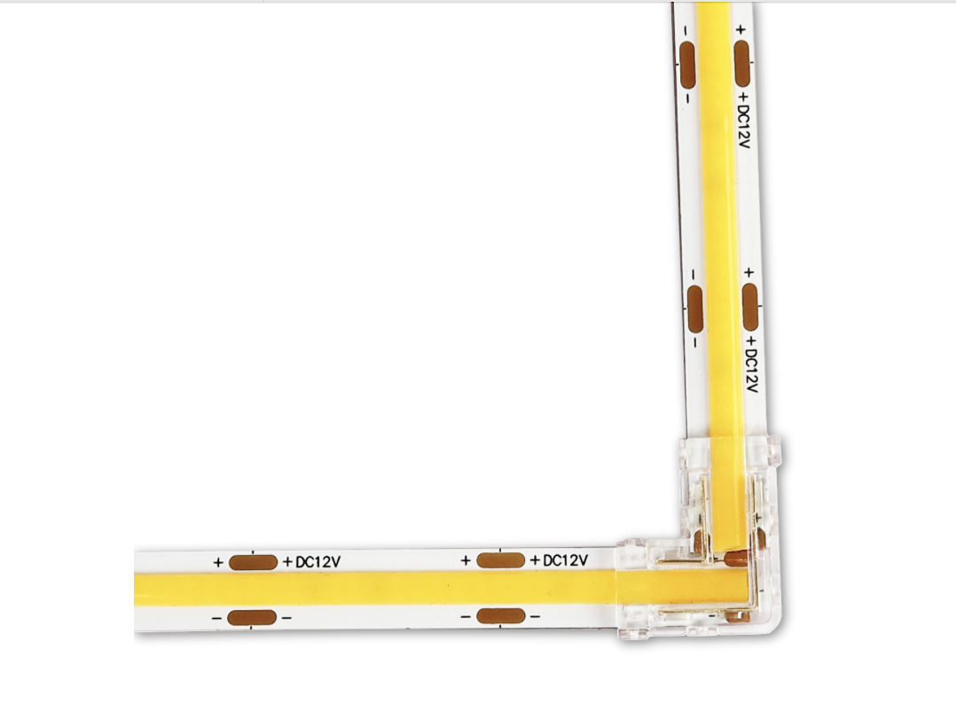 B&aring;tsystem Connector 90 graden, snelkoppeling Space-COB LED strip - 00302263 1 - 00302263