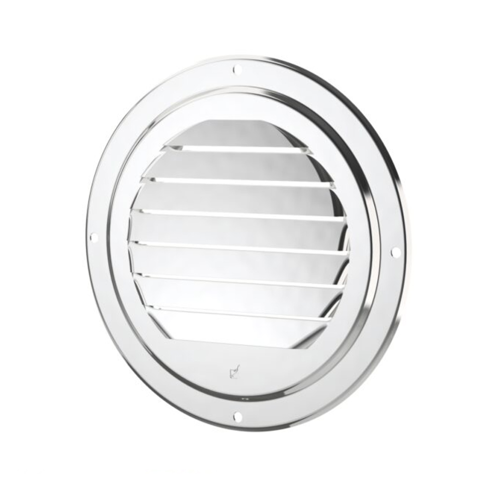 Rvs Ventilatierooster Diam. 100 Mm - 00304307 1 - 00304307