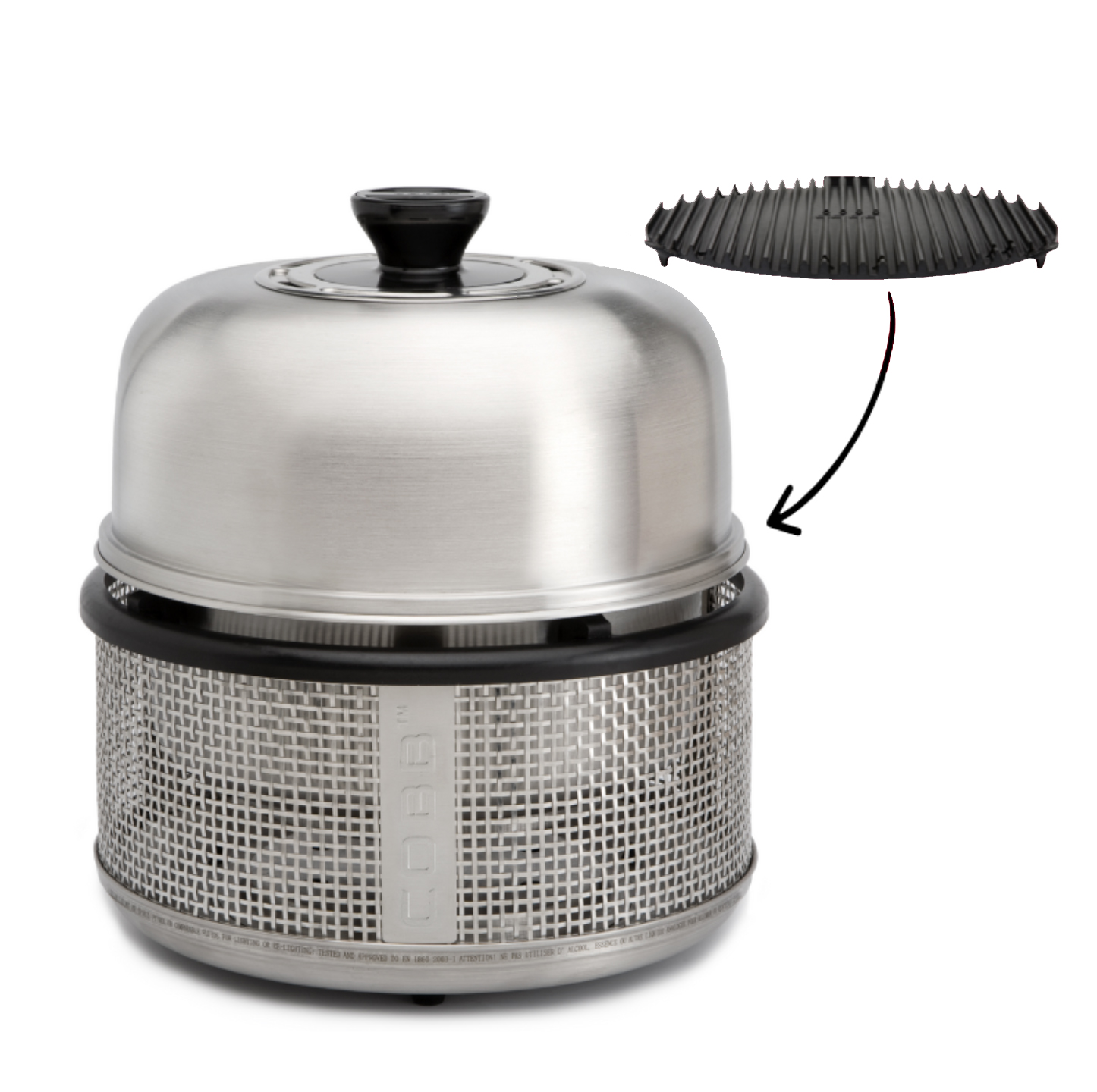 Cobb Premier Air Barbecue RVS met grillplaat - 00307285 1 - 00307285