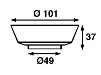 B&Aring;TSYSTEM Comet SMD LED, wit, met schakelaar - 00308480 02 small - 00308480
