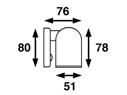 B&aring;tsystem Tube MR11 LED, chroom, 8-30V-2W - 00308736 02 small - 00308736