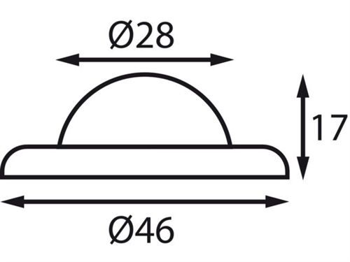 B&aring;tsystem Gleam 46 bolle uitvoering, wit - 00308806 02 small - 00308806