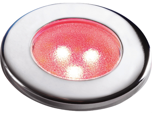 B&aring;tsystem Corona LED Gepolijst, 8-30V-2W IP65 Rood/Wit licht - 00308846 01 small - 00308846