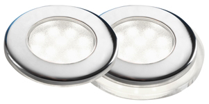 B&aring;tsystem Corona LED Geborsteld, 8-30V-2W IP65 Rood/Wit licht - 00308847 02 small - 00308847