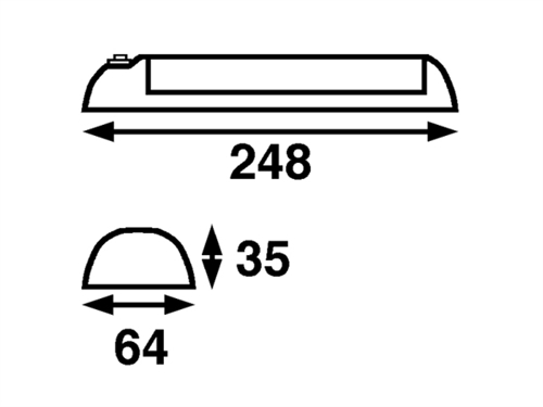 B&aring;tsystem Soft LED, wit, 12V-0,9W - 00308881 02 small - 00308881