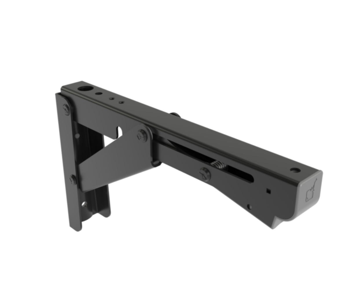 Roca Robust XL rvs zwart opklapbare steun - 00308964 4 - 00308966