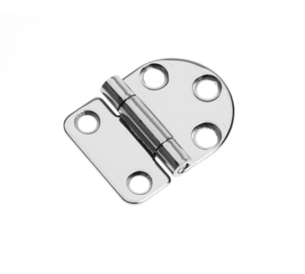 Roca vlakscharnier rond/recht RVS 67 x 40 mm 441670 - 00309021 1 - 00309021