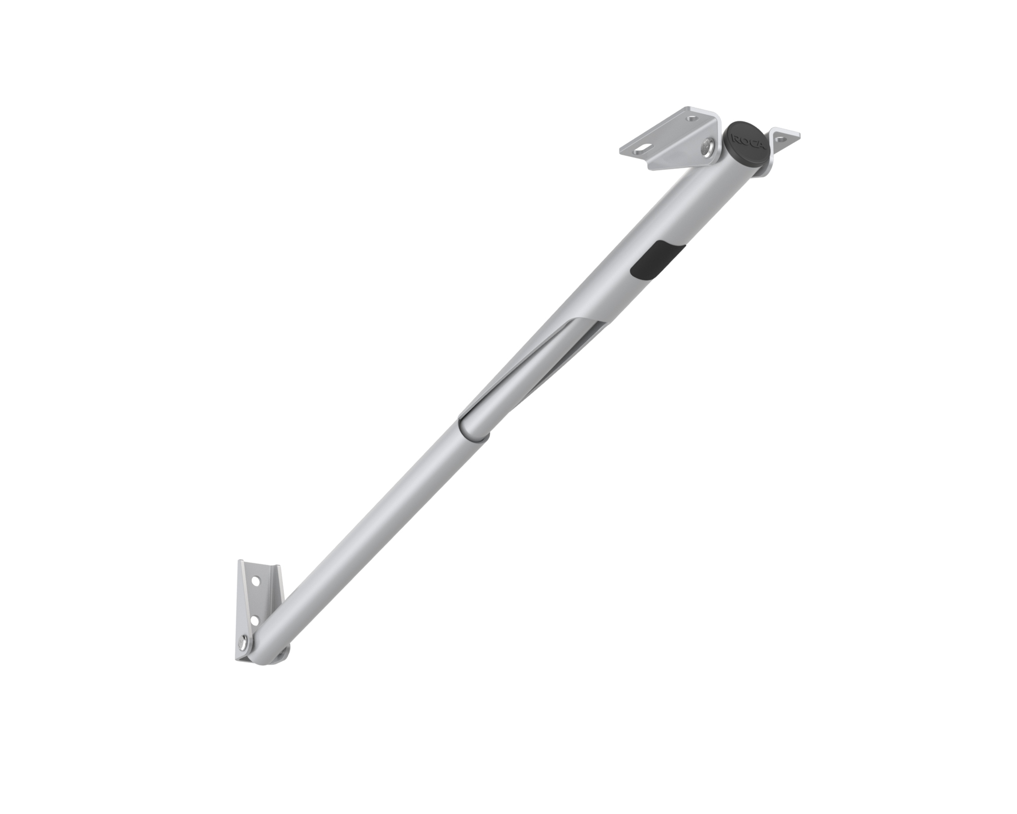 Roca Rakego neerklapbare steun grijs geanodiseerd - 384520, 427 - 00309047 01 - 00309047