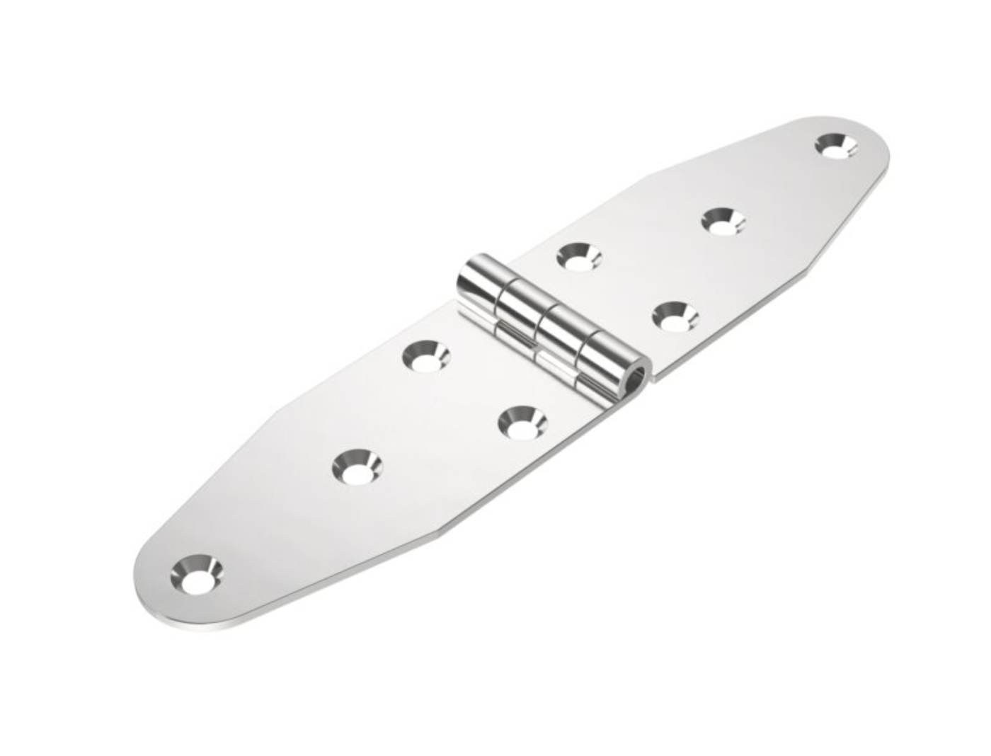 Roca staartscharnier vlak RVS 180 x 40 mm 441620 - 00309063 1 - 00309063