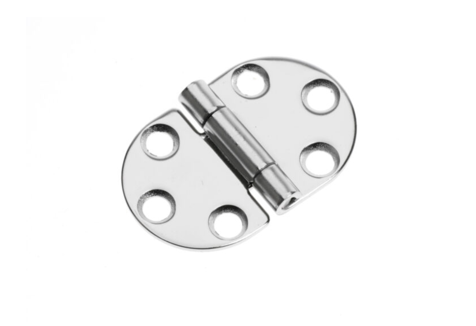 Roca vlakscharnier rond RVS 47 x 30 mm 440070 - 00309065 1 - 00309065