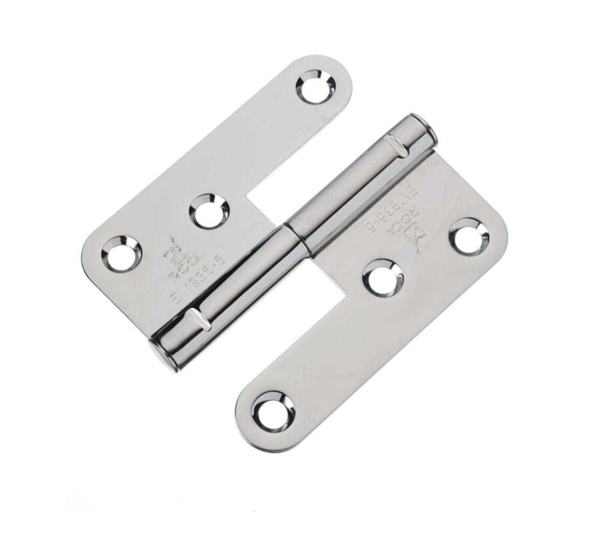 Roca paumelle scharnier RVS stift rechts 85 x 74 mm 905326 - 00309085 1 - 00309085