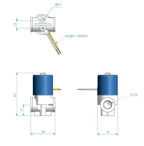 Solenoid 24 V - 00309152 02 small - 00309152
