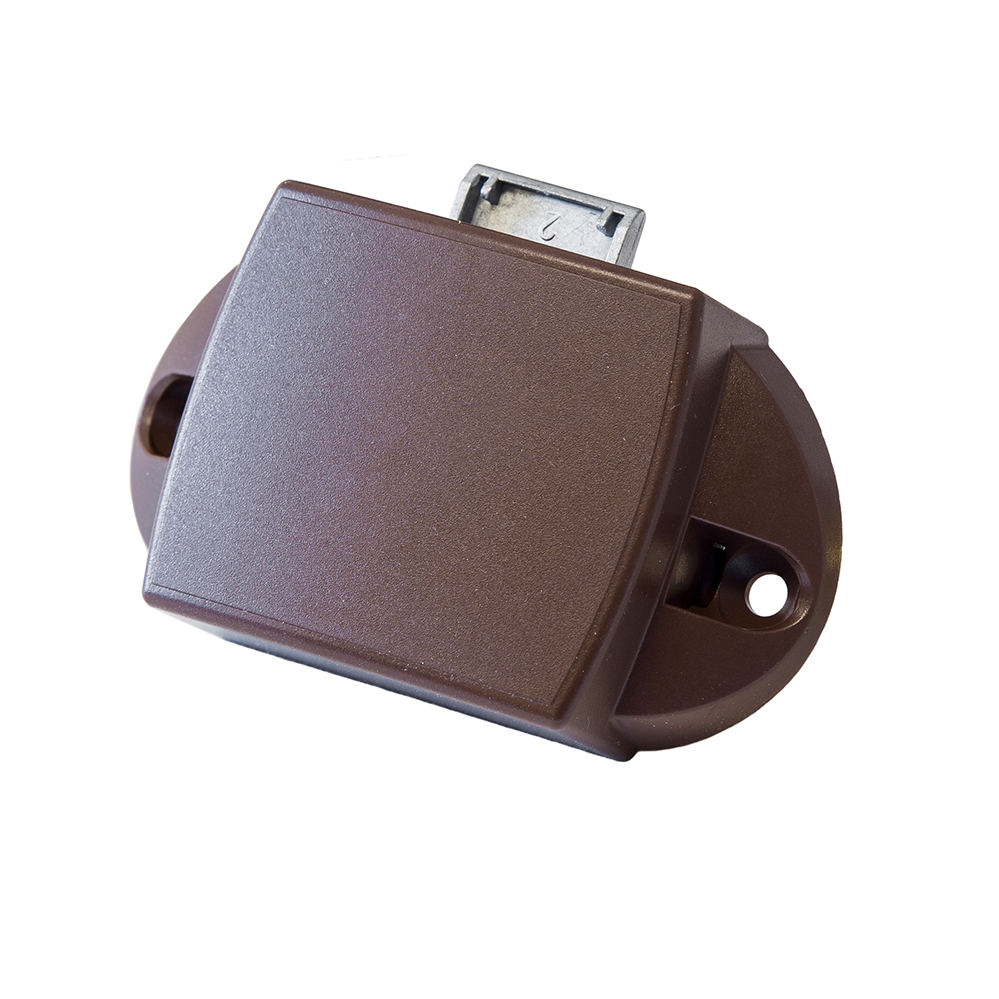 Slot, Bruin kunststof huis 77x44,5mm - 00309271 1 - 00309271