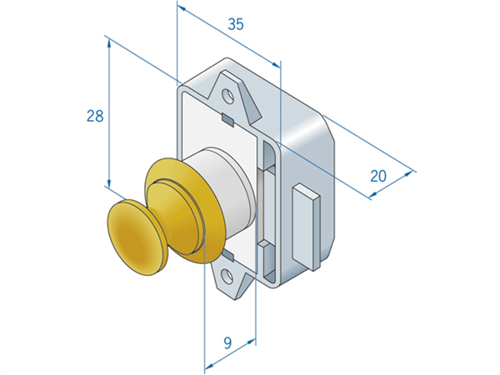 Kleine ring chroom 16mm - 00309284 03 small - 00309284