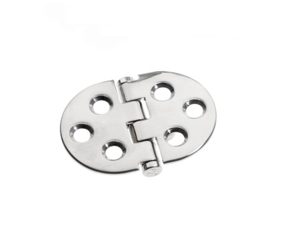 Roca vlakscharnier rond RVS 85 x 60 mm schroef 448009 - 00309326 2 - 00309326