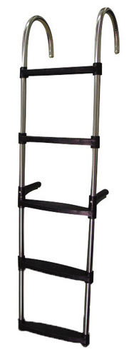 Lalizas RVS Trap, 5 Treden, Hoogte 136 cm - 00309562 01 small - 00309562