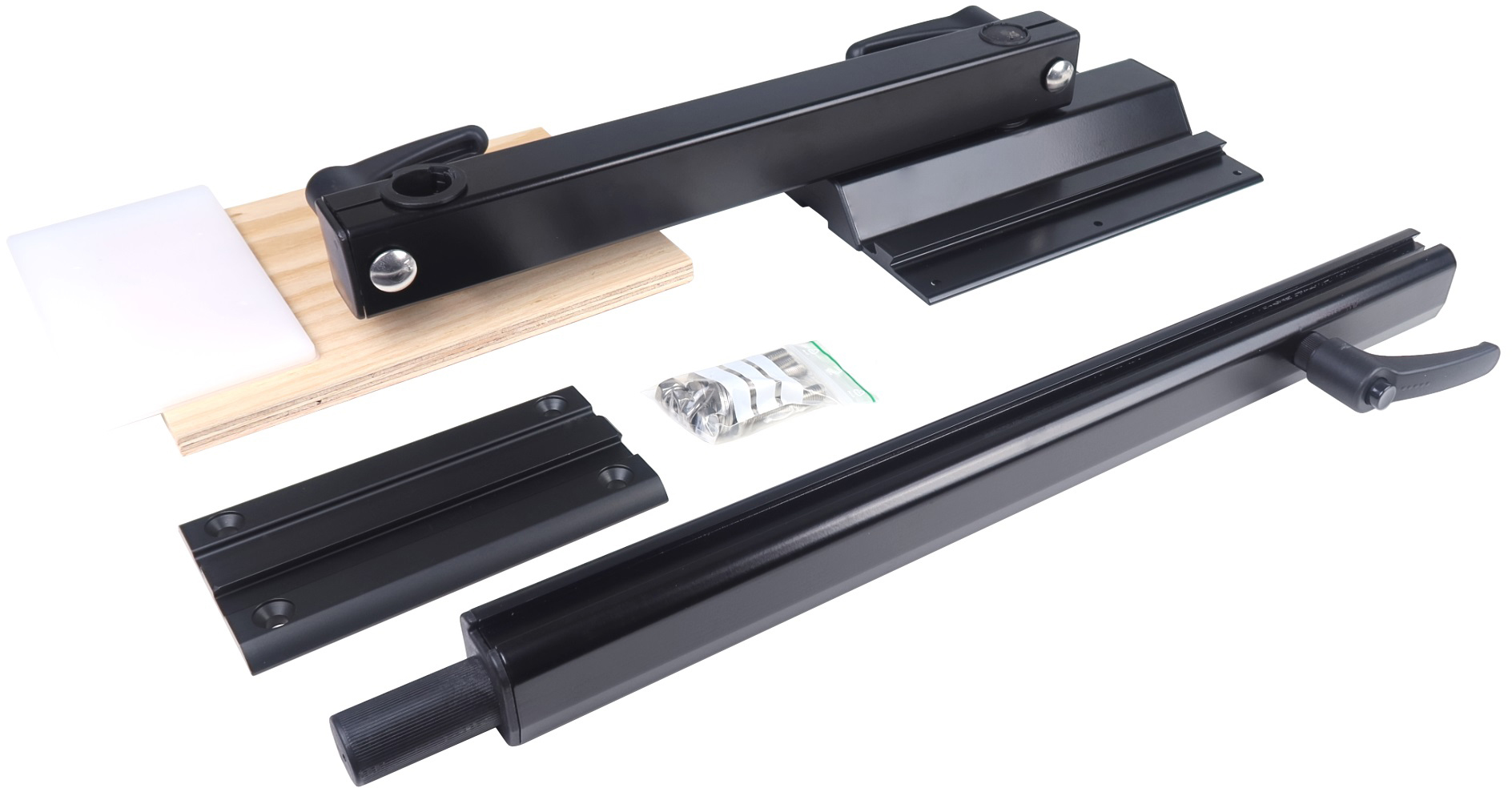 Lagun Onderstel voor kuiptafel, 500mm poot, zwart geanodiseerd - 00309830 4 - 00309830