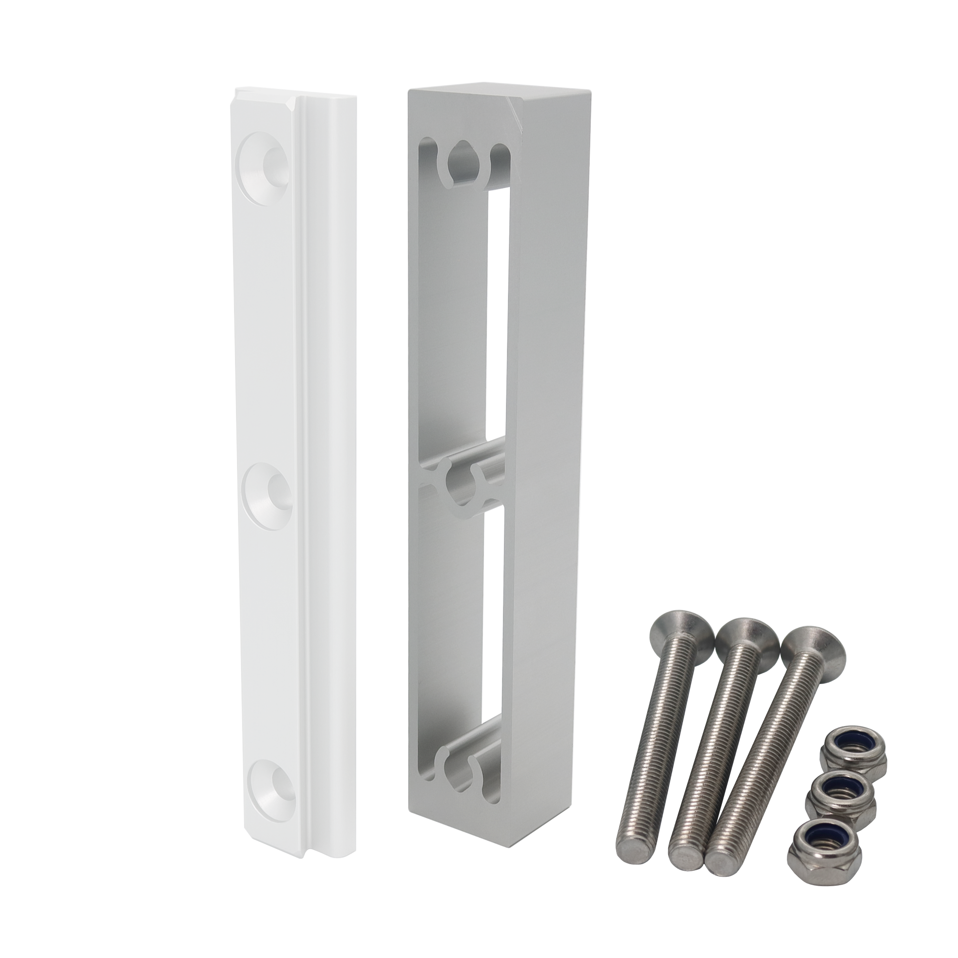 Lagun Opbouwbracket tbv smalle montageplaat, alu geanodiseerd - 00309846 4 - 00309846