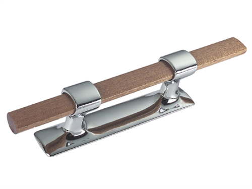 Kikker, Messing Verchroomd+Hout, 320x67mm - 00310120 01 small - 00310120