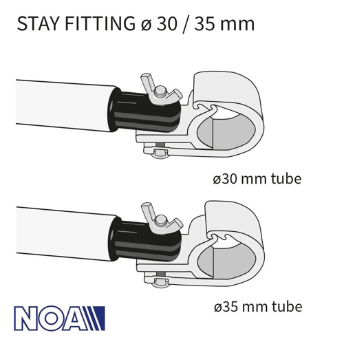 NOA Fitting 30-35 mm tbv A-frame - 00314055 02 small - 00314055