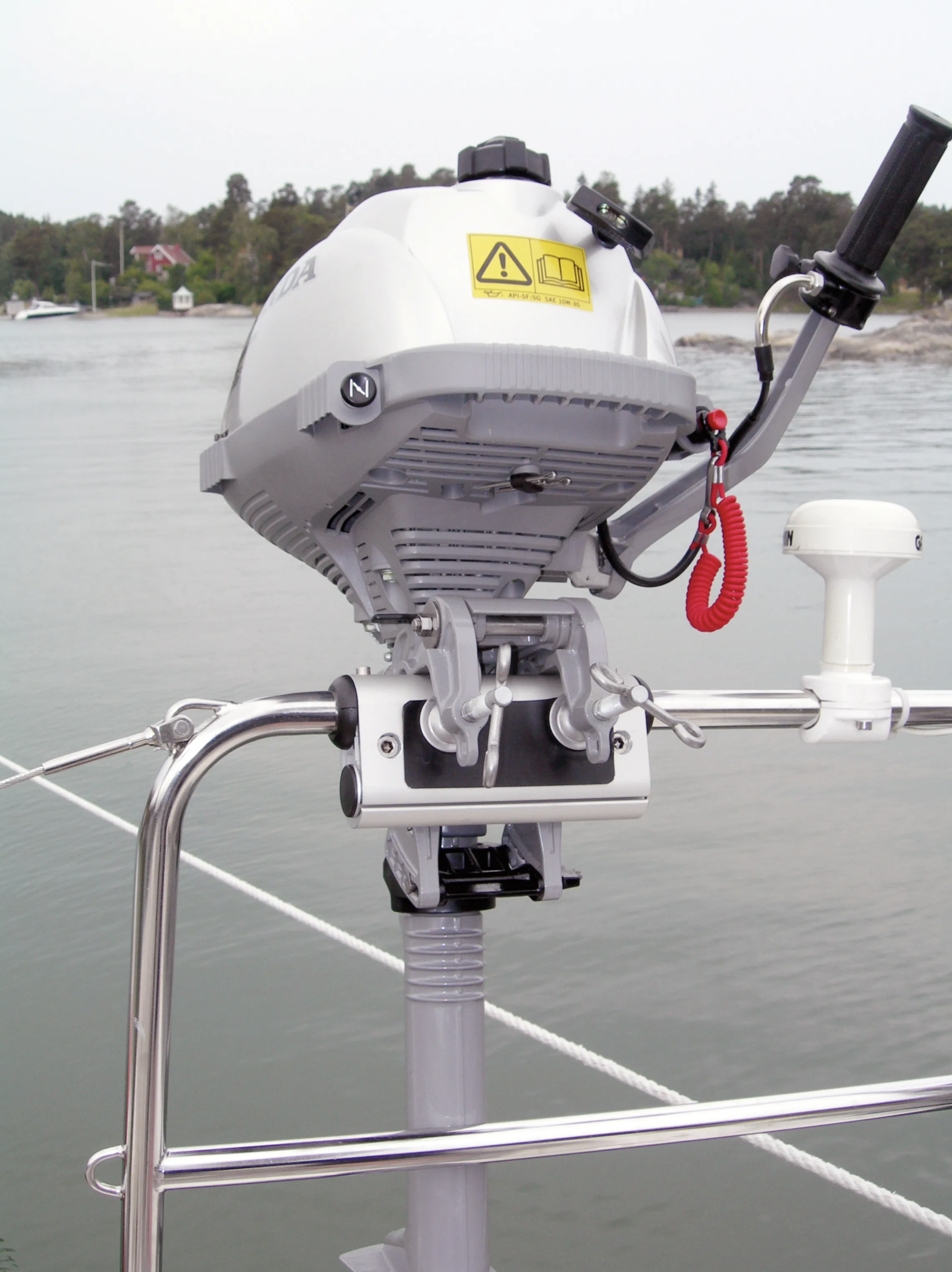 NOA Buitenboordmotorsteun 25 mm - 00314087 2 - 00314087