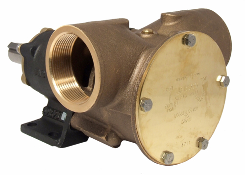 52270-2011 Jabsco Koelwaterpomp 270 l/m 2" inw. Poelie aandrijving - 00320298 01 small - 00320298
