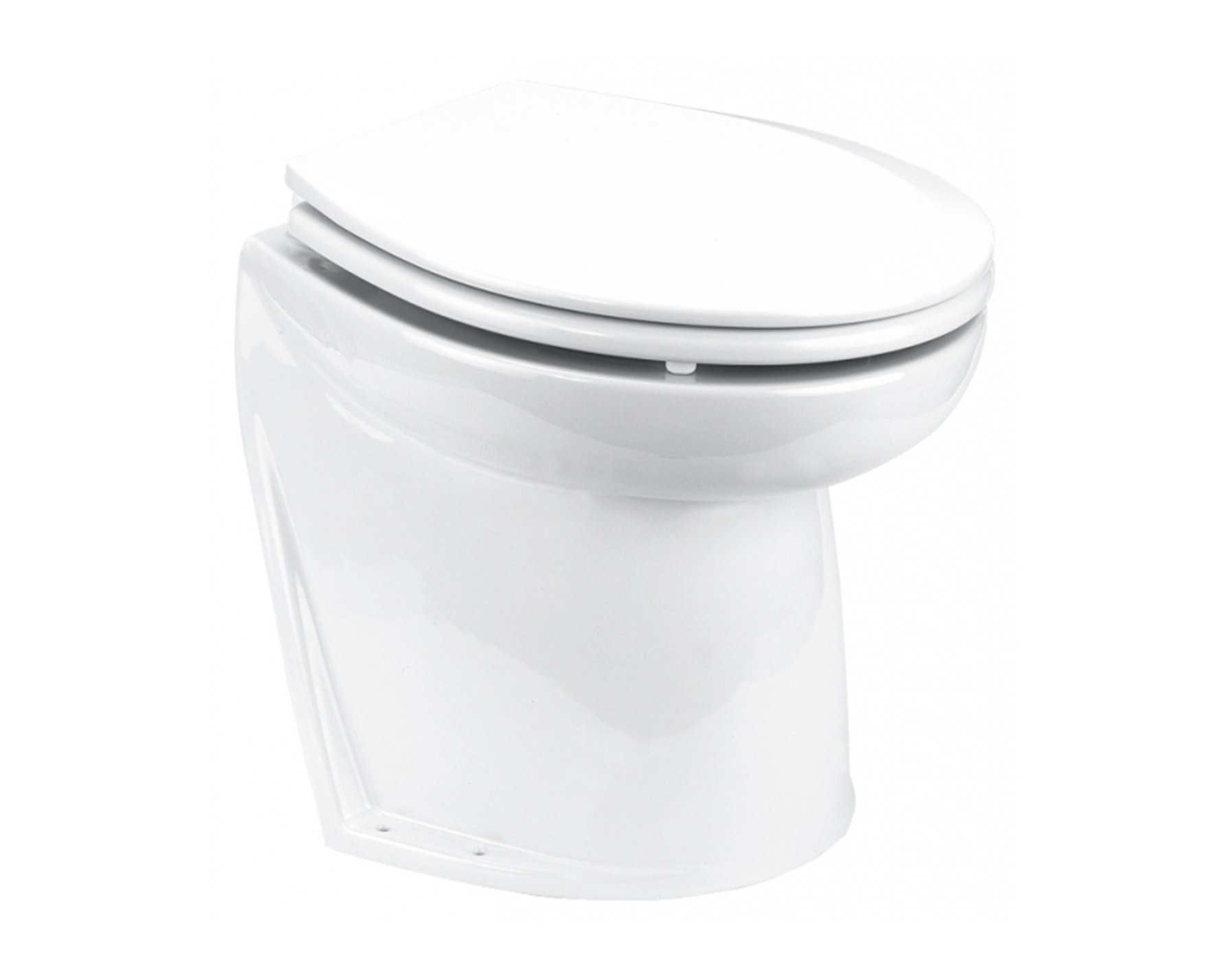58020-3024 Jabsco De Luxe 17" elektr. toilet 24V, schuin met solenoid, soft closing - 00320719 1 - 00320719