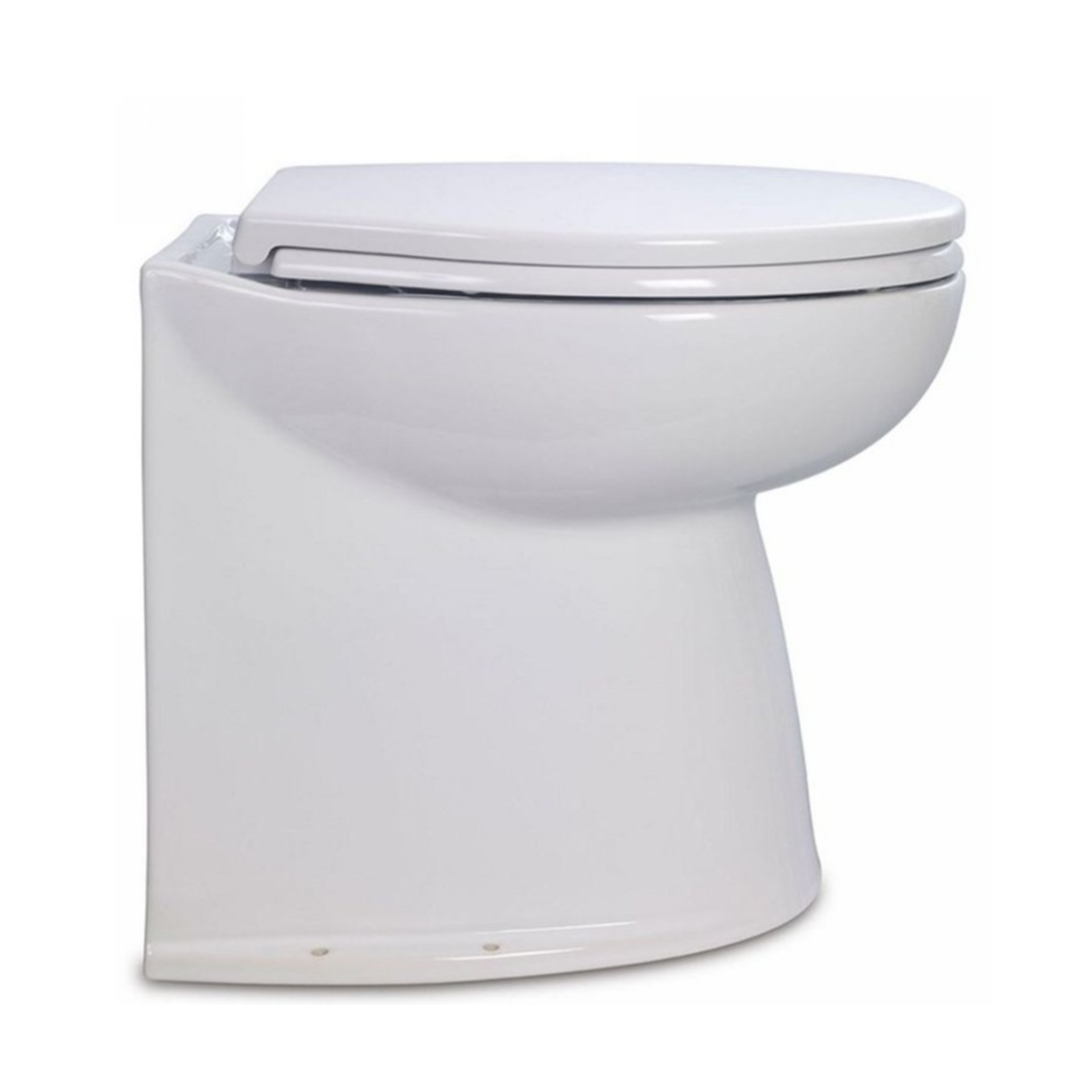 58080-3024 Jabsco De Luxe 14" elektr. toilet 24V, recht met solenoid, soft closing - 00320727 1 - 00320727