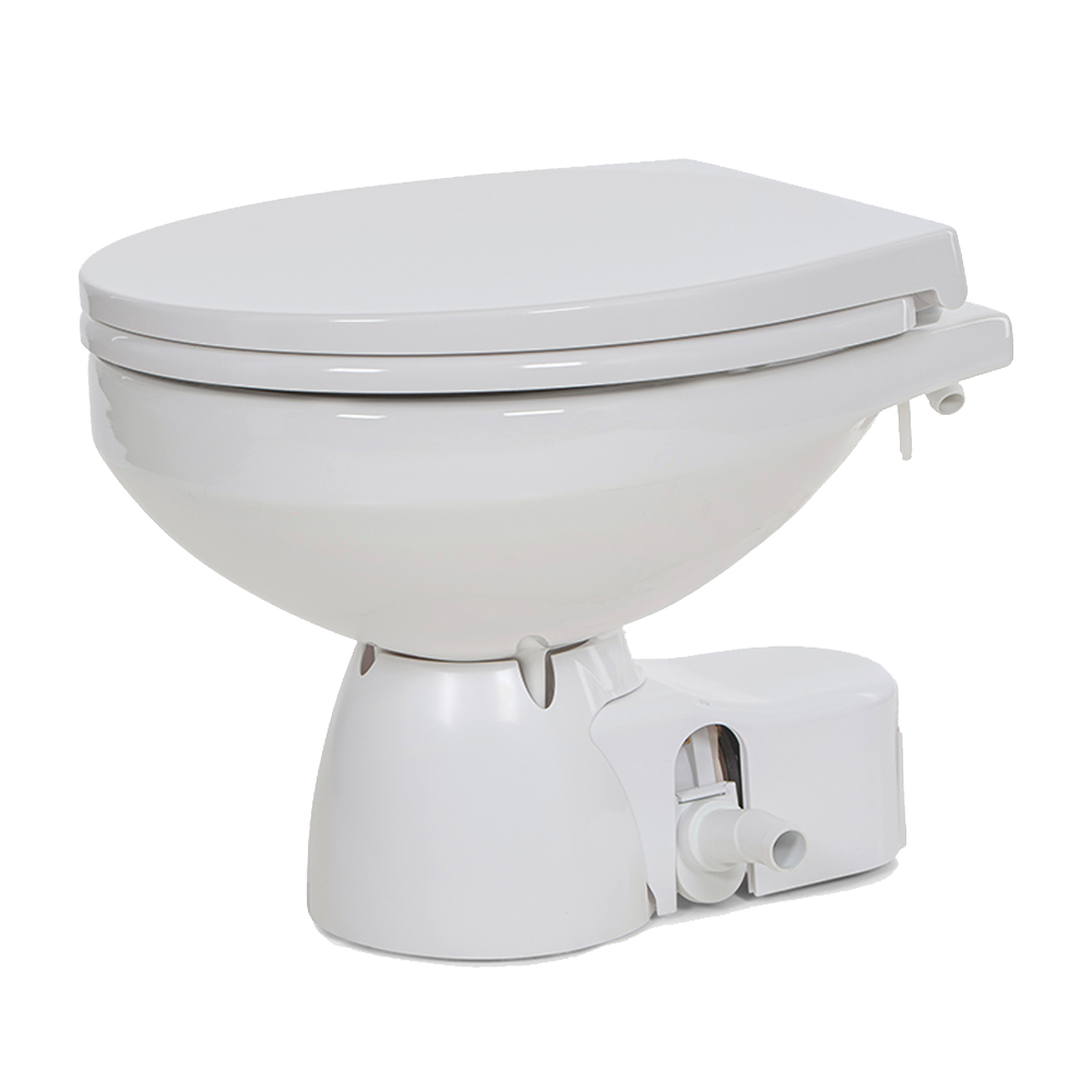 38045-4194 Jabsco Quiet Flush E2 Regular elektr. toilet 24V met solenoid, soft closing - 00322159 1 - 00322159