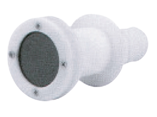 Huiddoorvoer+terugslagklep, 38mm, wit - 00329618 01 small - 00329618