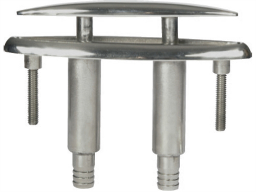 RVS wegklapbare kikker, L150xH93mm - 00329632 02 small - 00329632