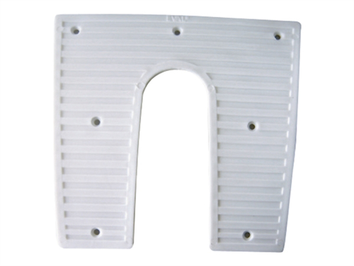 Spiegelbeschermplaat, wit, L270xB100xD5mm - 00329736 05 small - 00329736